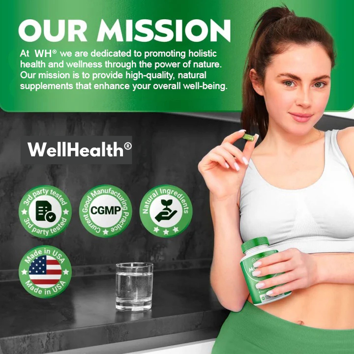 WellHealth® Moringa Powder Capsules