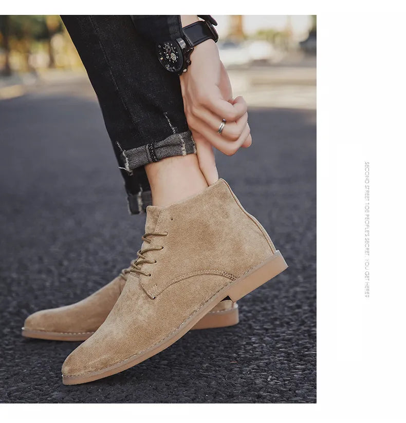 Men's Leather Boots
