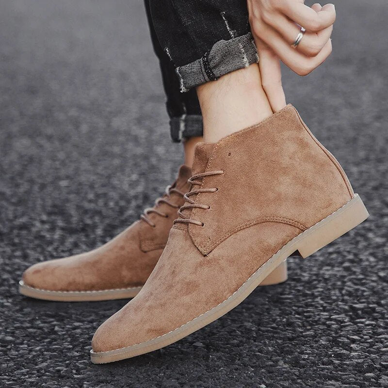 Men's Leather Boots