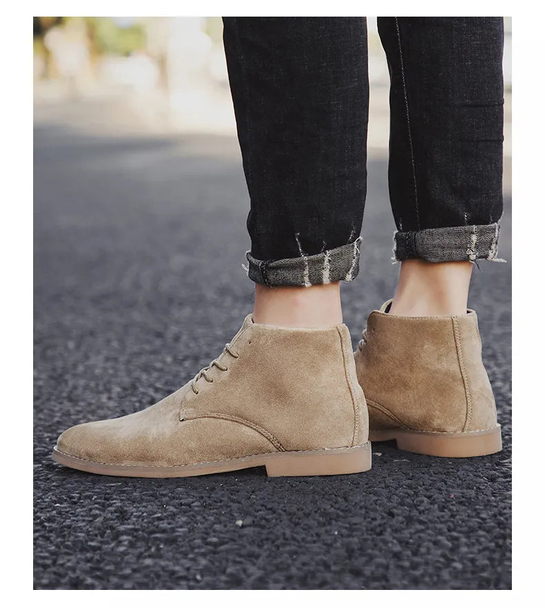 Men's Leather Boots