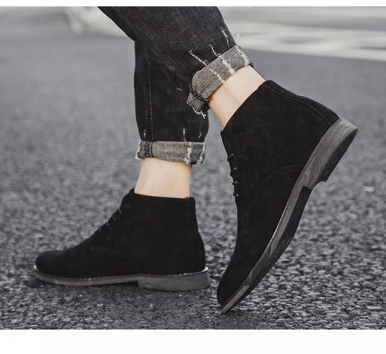 Men's Leather Boots