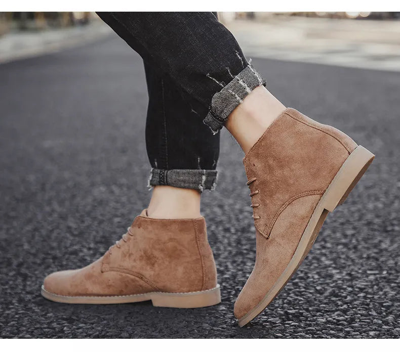 Men's Leather Boots