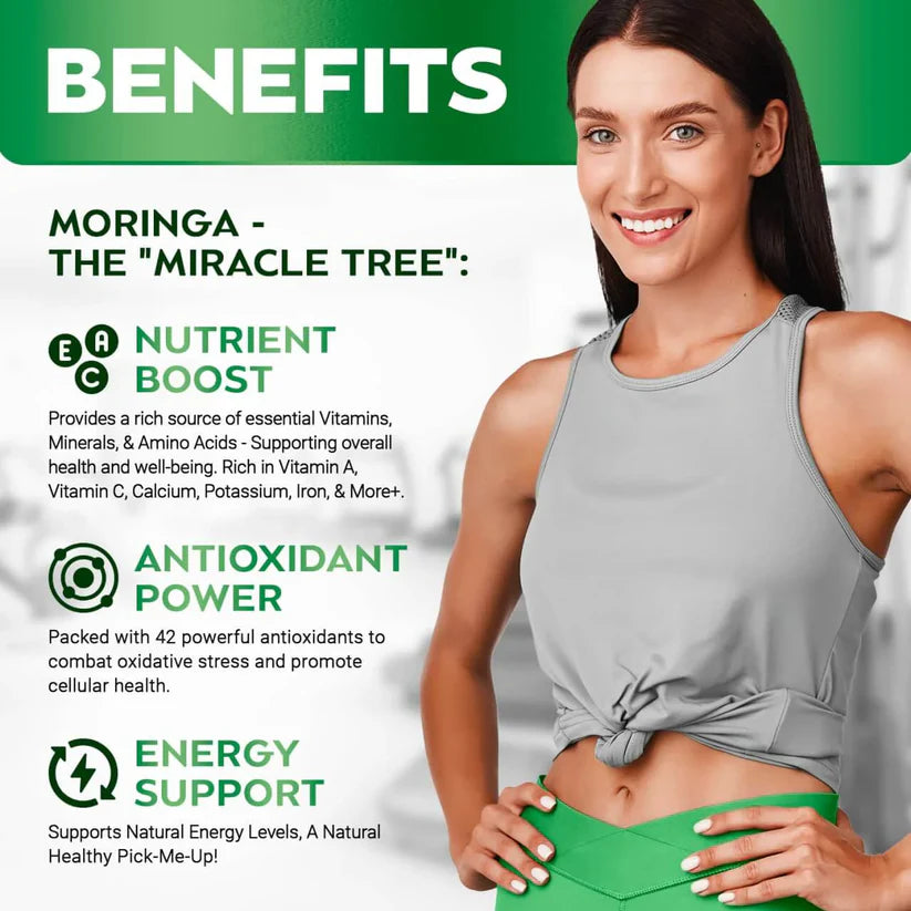 WellHealth® Moringa Powder Capsules