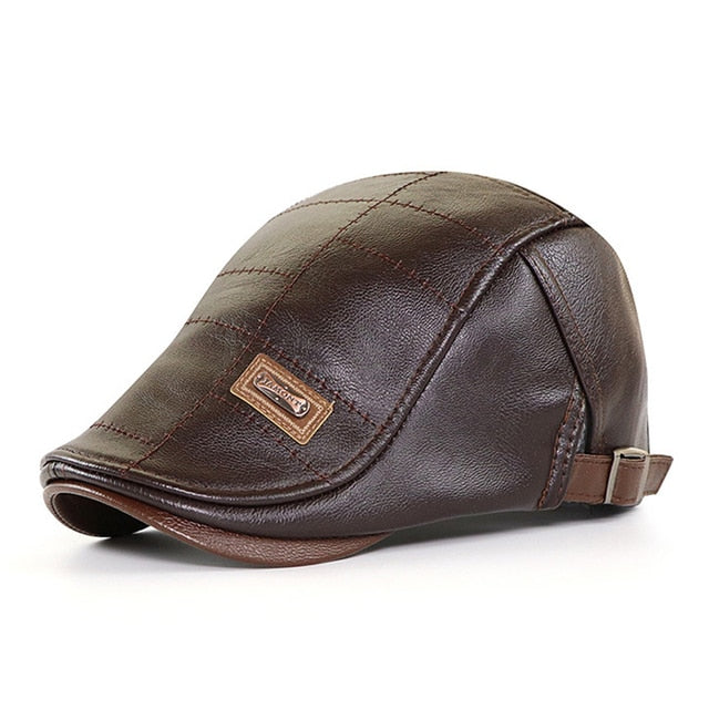 Leather Beret