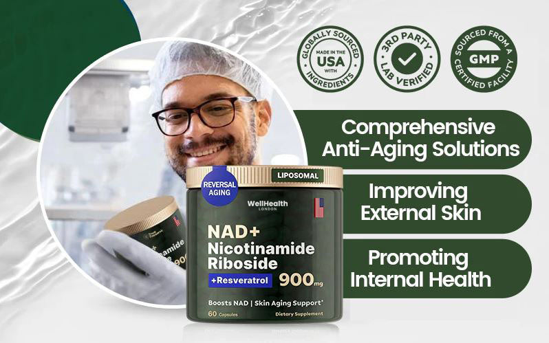 WellHealth® NAD+ High Purity Anti-Aging