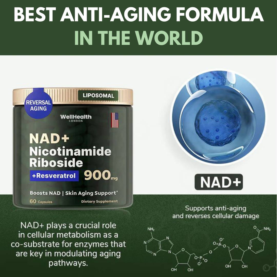 WellHealth® NAD+ High Purity Anti-Aging