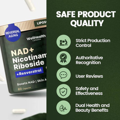 WellHealth® NAD+ High Purity Anti-Aging