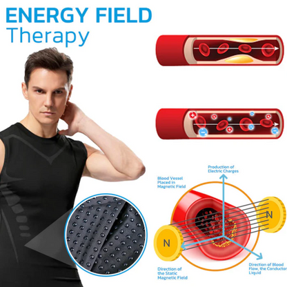 Sugoola™ Tourmaline posture corrector T-shirt MENIONIC -