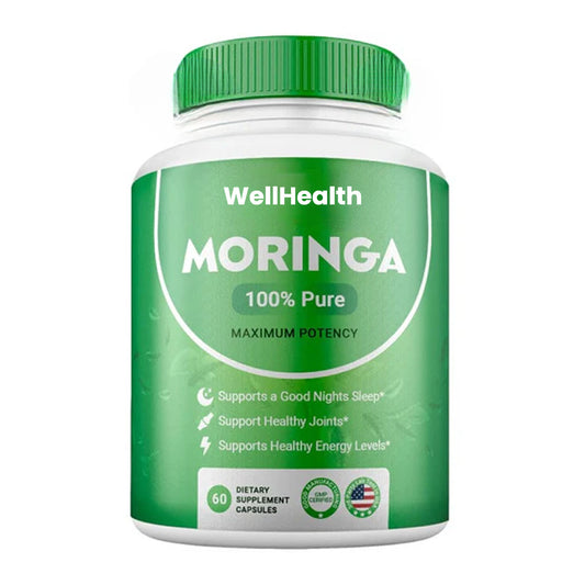 WellHealth® Moringa Powder Capsules